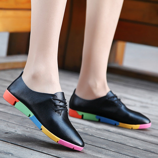 Women's Single Shoes Korean Nurse Shoes Women Casual Shoes White Shoes