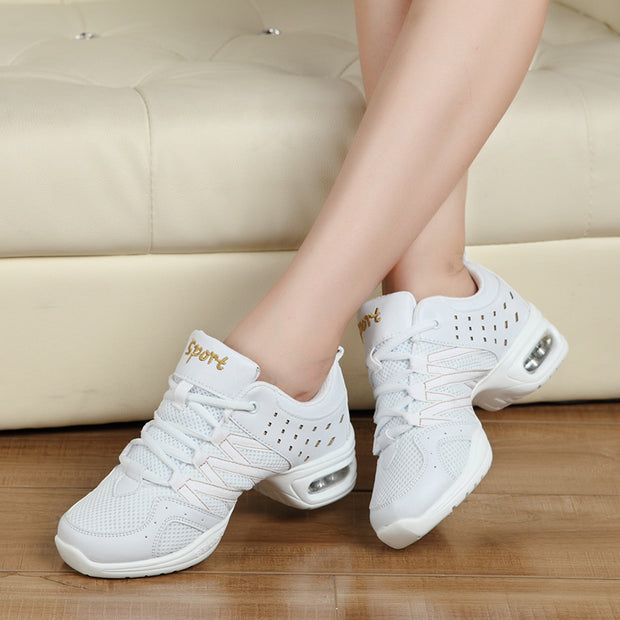 White Square Dance Shoes Dancing Shoes Women