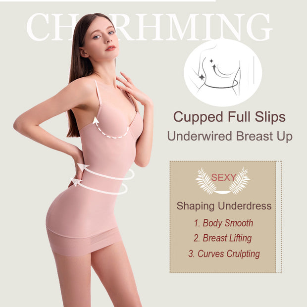 Tight Suspender Dress For Shapewear Slimming Bottoming Skirt Support Tummy Corset Womens Clothing