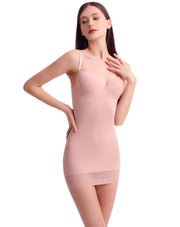 Tight Suspender Dress For Shapewear Slimming Bottoming Skirt Support Tummy Corset Womens Clothing